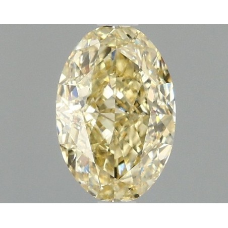 Diament laboratoryjny o barwie fantazyjnej szlif owalny, 1.09ct, VVS2, Fancy Intense Yellow, IGI LG671440449