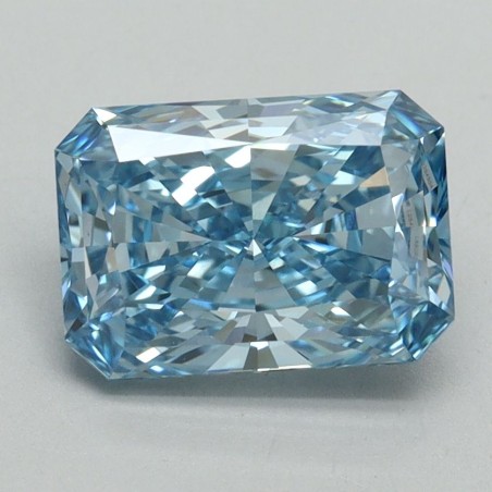 Diament laboratoryjny o barwie fantazyjnej radiant, 1.87ct, VVS2, Fancy Vivid Blue, IGI LG541254554