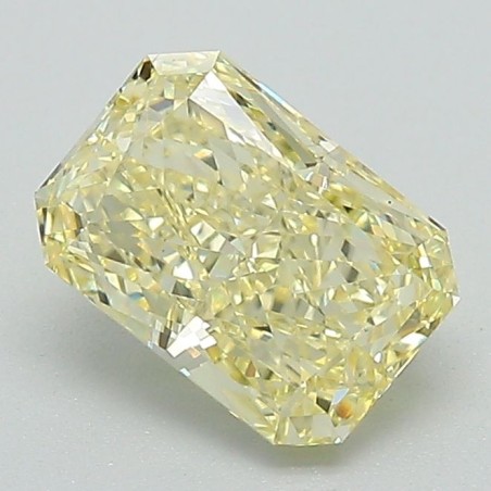 Diament laboratoryjny o barwie fantazyjnej radiant, 1.37ct, VVS2, Fancy Intense Yellow, IGI LG616412376