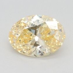 Diament laboratoryjny o barwie fantazyjnej szlif owalny, 2.08ct, VVS2, Fancy Vivid Yellow, IGI LG622472988