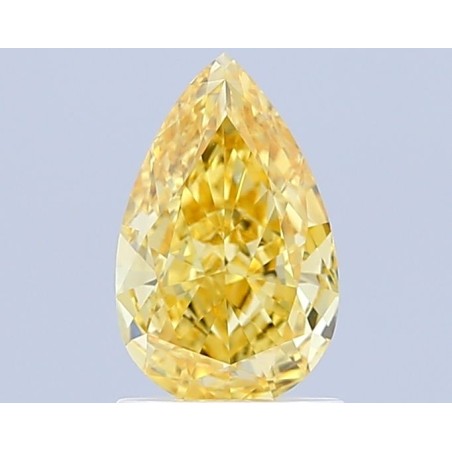 Diament laboratoryjny o barwie fantazyjnej szlif gruszkowy, 1.25ct, VVS2, Fancy Intense Yellow, IGI LG647493593