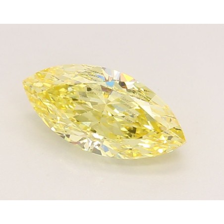 Diament laboratoryjny o barwie fantazyjnej markiza, 1.67ct, VVS2, Fancy Vivid Yellow, IGI LG669480425