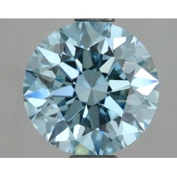 Diament laboratoryjny o barwie fantazyjnej szlif okrągły, 1.91ct, VVS2, Fancy Vivid Blue, IGI LG722549064