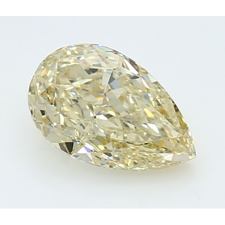 Diament laboratoryjny o barwie fantazyjnej szlif gruszkowy, 1.51ct, VVS2, Fancy Yellow, IGI LG732503324