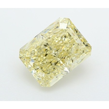 Diament laboratoryjny o barwie fantazyjnej radiant, 2.51ct, VVS2, Fancy Yellow, IGI LG726542363