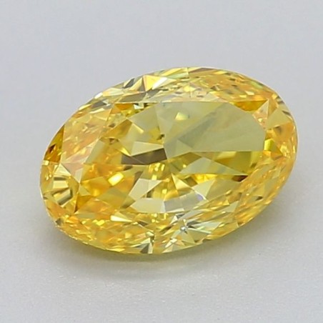 Diament laboratoryjny o barwie fantazyjnej szlif owalny, 0.83ct, VVS2, Fancy Vivid Yellow, IGI LG634444208