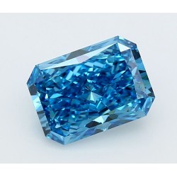 Diament laboratoryjny o barwie fantazyjnej radiant, 2.72ct, VVS2, Fancy Vivid Blue, IGI LG722567815