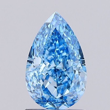 Diament laboratoryjny o barwie fantazyjnej szlif gruszkowy, 1.73ct, VVS1, Fancy Vivid Blue, IGI LG739541319