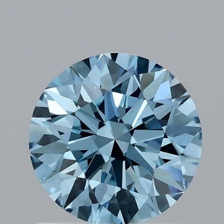 Diament laboratoryjny o barwie fantazyjnej szlif okrągły, 1.08ct, VVS2, Fancy Vivid Blue, IGI LG705505253