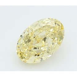 Diament laboratoryjny o barwie fantazyjnej szlif owalny, 1.01ct, VVS2, Fancy Intense Yellow, IGI LG729526580