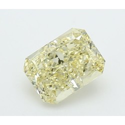 Diament laboratoryjny o barwie fantazyjnej radiant, 1.06ct, VVS2, Fancy Yellow, IGI LG729526588