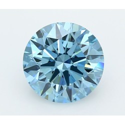 Diament laboratoryjny o barwie fantazyjnej szlif okrągły, 2.14ct, VVS2, Fancy Vivid Blue, IGI LG722566989