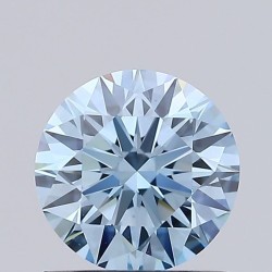 Diament laboratoryjny o barwie fantazyjnej szlif okrągły, 1.04ct, VVS2, Fancy Vivid Blue, IGI LG685530698