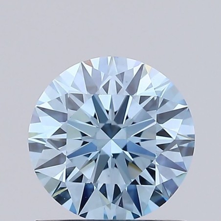 Diament laboratoryjny o barwie fantazyjnej szlif okrągły, 1.04ct, VVS2, Fancy Vivid Blue, IGI LG685530698