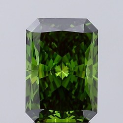 Diament laboratoryjny o barwie fantazyjnej radiant, 2.52ct, VVS1, Fancy Vivid Green, IGI LG684506611