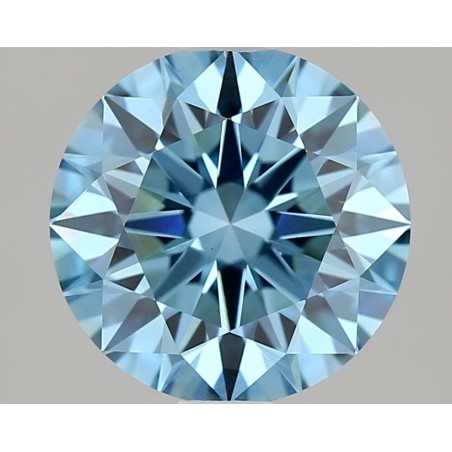 Diament laboratoryjny o barwie fantazyjnej szlif okrągły, 1.52ct, VVS2, Fancy Vivid Blue, IGI LG715503411