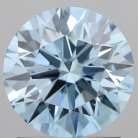 Diament laboratoryjny o barwie fantazyjnej szlif okrągły, 1.52ct, VVS1, Fancy Vivid Blue, IGI LG713554262
