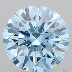 Diament laboratoryjny o barwie fantazyjnej szlif okrągły, 1.08ct, VVS2, Fancy Vivid Blue, IGI LG713554263