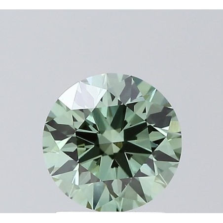 Diament laboratoryjny o barwie fantazyjnej szlif okrągły, 1.58ct, VVS2, Fancy Vivid Green, IGI LG720596721