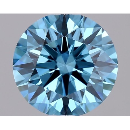 Diament laboratoryjny o barwie fantazyjnej szlif okrągły, 1.02ct, VVS2, Fancy Vivid Blue, IGI LG717556907
