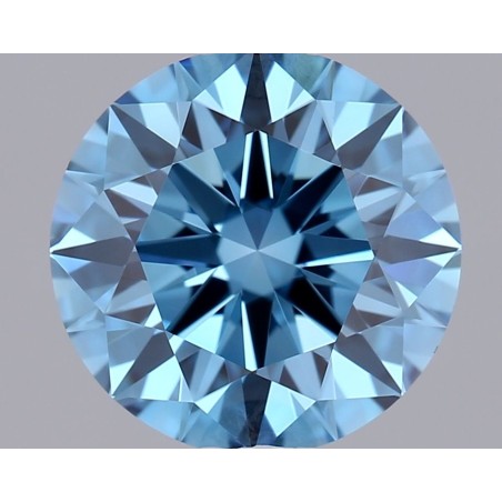 Diament laboratoryjny o barwie fantazyjnej szlif okrągły, 1.03ct, VVS2, Fancy Vivid Blue, IGI LG717556905