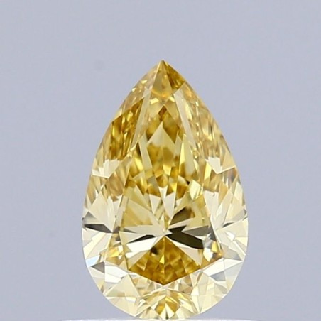 Diament laboratoryjny o barwie fantazyjnej szlif gruszkowy, 0.5ct, VVS2, Fancy Intense Yellow, IGI LG715554200