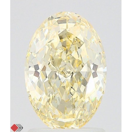 Diament laboratoryjny o barwie fantazyjnej szlif owalny, 2.13ct, VVS2, Fancy Yellow, IGI LG713537832