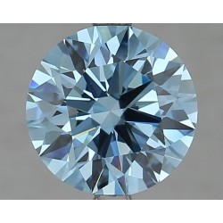 Diament laboratoryjny o barwie fantazyjnej szlif okrągły, 2.72ct, VVS2, Fancy Vivid Blue, IGI LG647422297