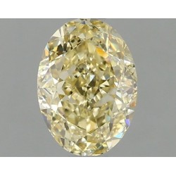 Diament laboratoryjny o barwie fantazyjnej szlif owalny, 1.09ct, VVS2, Fancy Intense Yellow, IGI LG671484181