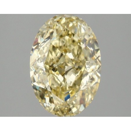 Diament laboratoryjny o barwie fantazyjnej szlif owalny, 2.03ct, VVS2, Fancy Intense Yellow, IGI LG662415946