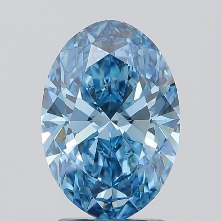 Diament laboratoryjny o barwie fantazyjnej szlif owalny, 2.02ct, VVS1, Fancy Vivid Blue, IGI LG739535162