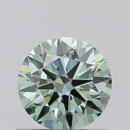 Diament laboratoryjny o barwie fantazyjnej szlif okrągły, 0.52ct, VVS2, Fancy Vivid Green, IGI LG739535119