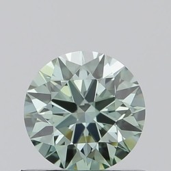 Diament laboratoryjny o barwie fantazyjnej szlif okrągły, 0.51ct, VVS2, Fancy Vivid Green, IGI LG739535131