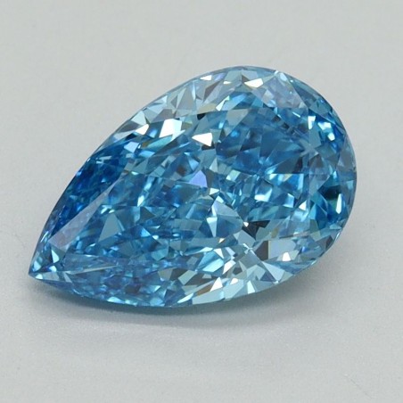 Diament laboratoryjny o barwie fantazyjnej szlif gruszkowy, 1.6ct, VVS2, Fancy Vivid Blue, IGI LG677501521