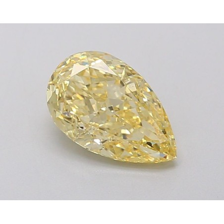 Diament laboratoryjny o barwie fantazyjnej szlif gruszkowy, 1.41ct, VVS2, Fancy Vivid Yellow, IGI LG637482317