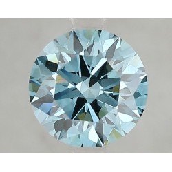 Diament laboratoryjny o barwie fantazyjnej szlif okrągły, 2.1ct, VVS2, Fancy Vivid Blue, IGI LG666431942