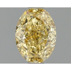 Diament laboratoryjny o barwie fantazyjnej szlif owalny, 1.1ct, VVS2, Fancy Intense Yellow, IGI LG674503472