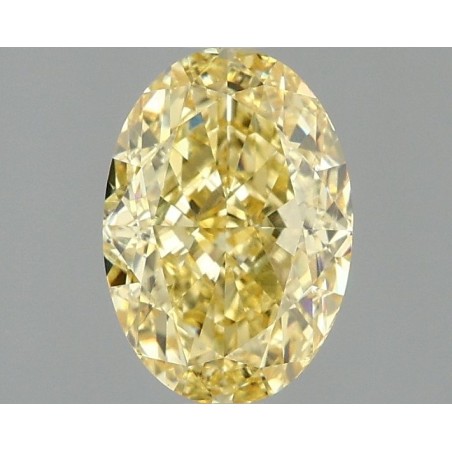 Diament laboratoryjny o barwie fantazyjnej szlif owalny, 1.59ct, VVS2, Fancy Vivid Yellow, IGI LG673401027