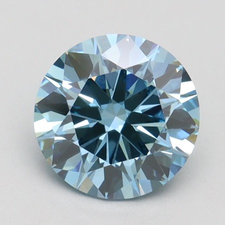 Diament laboratoryjny o barwie fantazyjnej szlif okrągły, 2.08ct, VVS2, Fancy Vivid Blue, IGI LG586338687