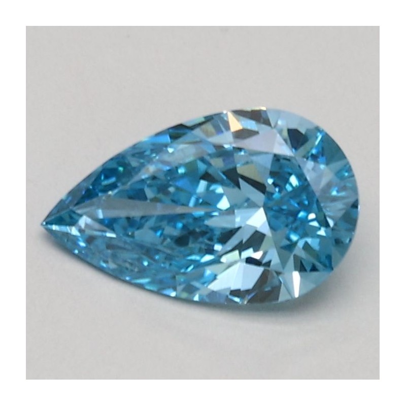 Diament laboratoryjny o barwie fantazyjnej szlif gruszkowy, 0.58ct, VVS2, Fancy Vivid Blue, IGI LG510197419 Diament laboratoryjny o barwie fantazyjnej szlif gruszkowy, 0.58ct, VVS2, Fancy Vivid Blue, IGI LG510197419