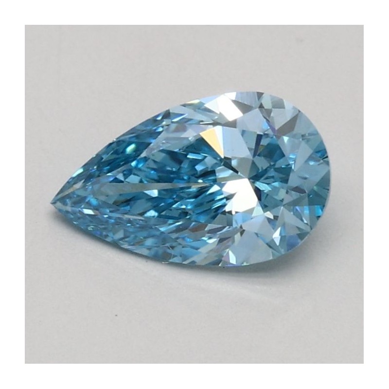 Diament laboratoryjny o barwie fantazyjnej szlif gruszkowy, 0.51ct, VVS2, Fancy Vivid Blue, IGI LG510197398 Diament laboratoryjny o barwie fantazyjnej szlif gruszkowy, 0.51ct, VVS2, Fancy Vivid Blue, IGI LG510197398