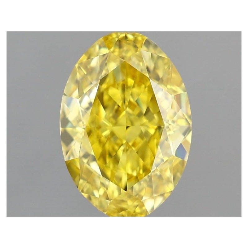 Diament laboratoryjny o barwie fantazyjnej szlif owalny, 1.69ct, VVS1, Fancy Vivid Yellow, IGI LG722549047