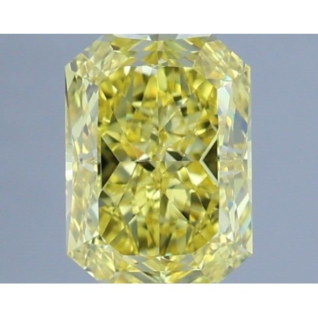 Diament laboratoryjny o barwie fantazyjnej radiant, 1ct, VVS2, Fancy Vivid Yellow, IGI LG722505233