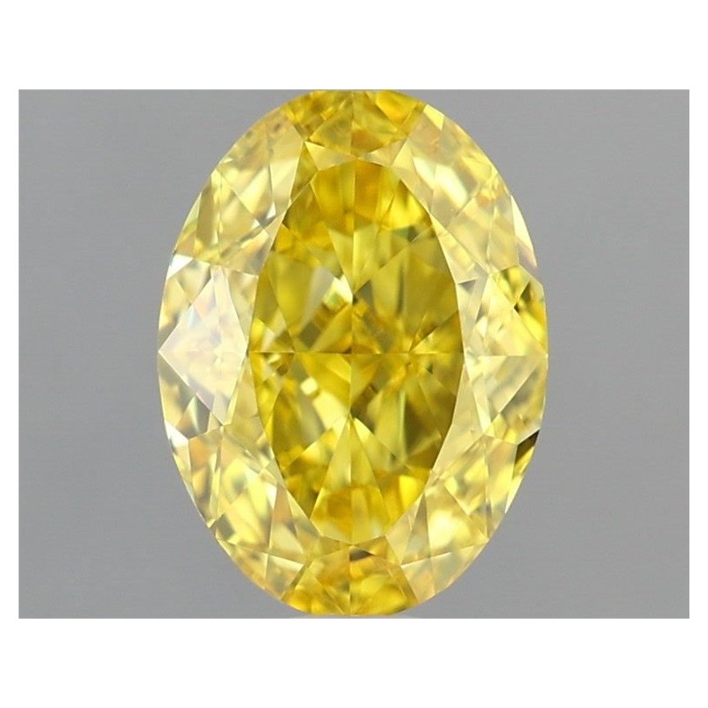 Diament laboratoryjny o barwie fantazyjnej szlif owalny, 1.55ct, IF, Fancy Vivid Yellow, IGI LG722549048 Diament laboratoryjny o barwie fantazyjnej szlif owalny, 1.55ct, IF, Fancy Vivid Yellow, IGI LG722549048