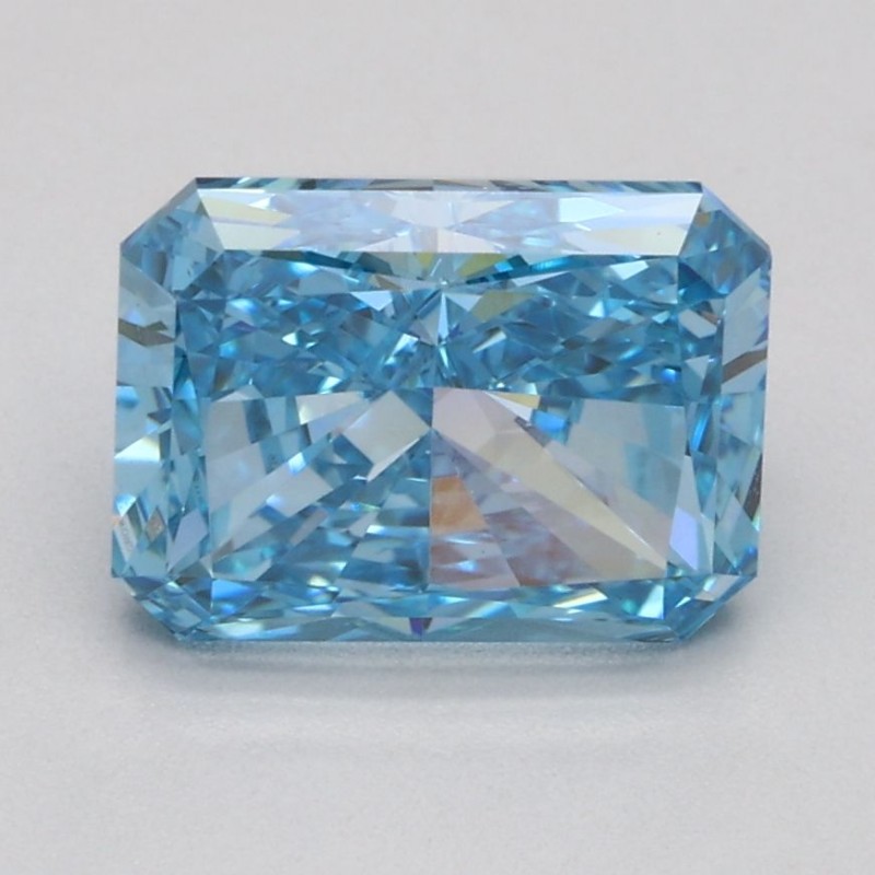 Diament laboratoryjny o barwie fantazyjnej radiant, 1.73ct, VVS2, Fancy Vivid Blue, IGI LG508117436 Diament laboratoryjny o barwie fantazyjnej radiant, 1.73ct, VVS2, Fancy Vivid Blue, IGI LG508117436