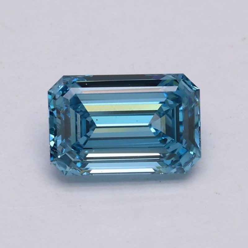 Diament laboratoryjny o barwie fantazyjnej szlif szmaragdowy, 1.11ct, VVS2, Fancy Intense Blue, IGI LG508117540 Diament laboratoryjny o barwie fantazyjnej szlif szmaragdowy, 1.11ct, VVS2, Fancy Intense Blue, IGI LG508117540