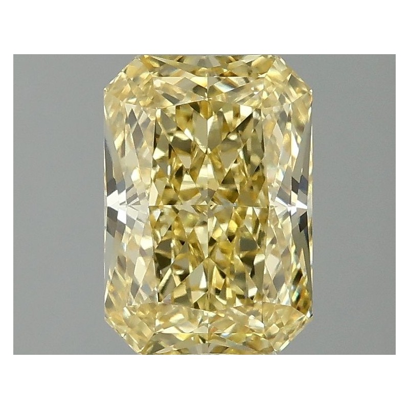 Diament laboratoryjny o barwie fantazyjnej radiant, 2.09ct, VVS2, Fancy Vivid Yellow, IGI LG674554653