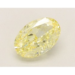 Diament laboratoryjny o barwie fantazyjnej szlif owalny, 1.19ct, VVS2, Fancy Yellow, IGI LG739555346