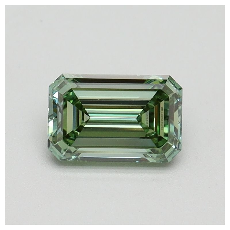 Diament laboratoryjny o barwie fantazyjnej szlif szmaragdowy, 0.68ct, VVS2, Fancy Intense Green, IGI LG615345753 Diament laboratoryjny o barwie fantazyjnej szlif szmaragdowy, 0.68ct, VVS2, Fancy Intense Green, IGI LG615345753