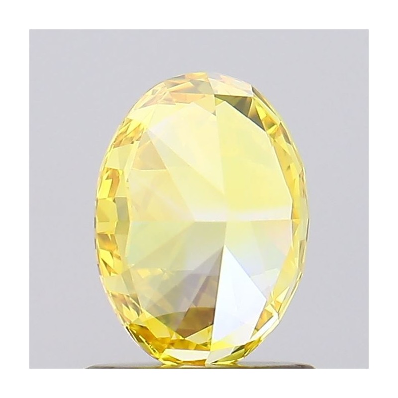 Diament laboratoryjny o barwie fantazyjnej szlif owalny, 1.04ct, VVS1, Fancy Vivid Yellow, IGI LG630428741